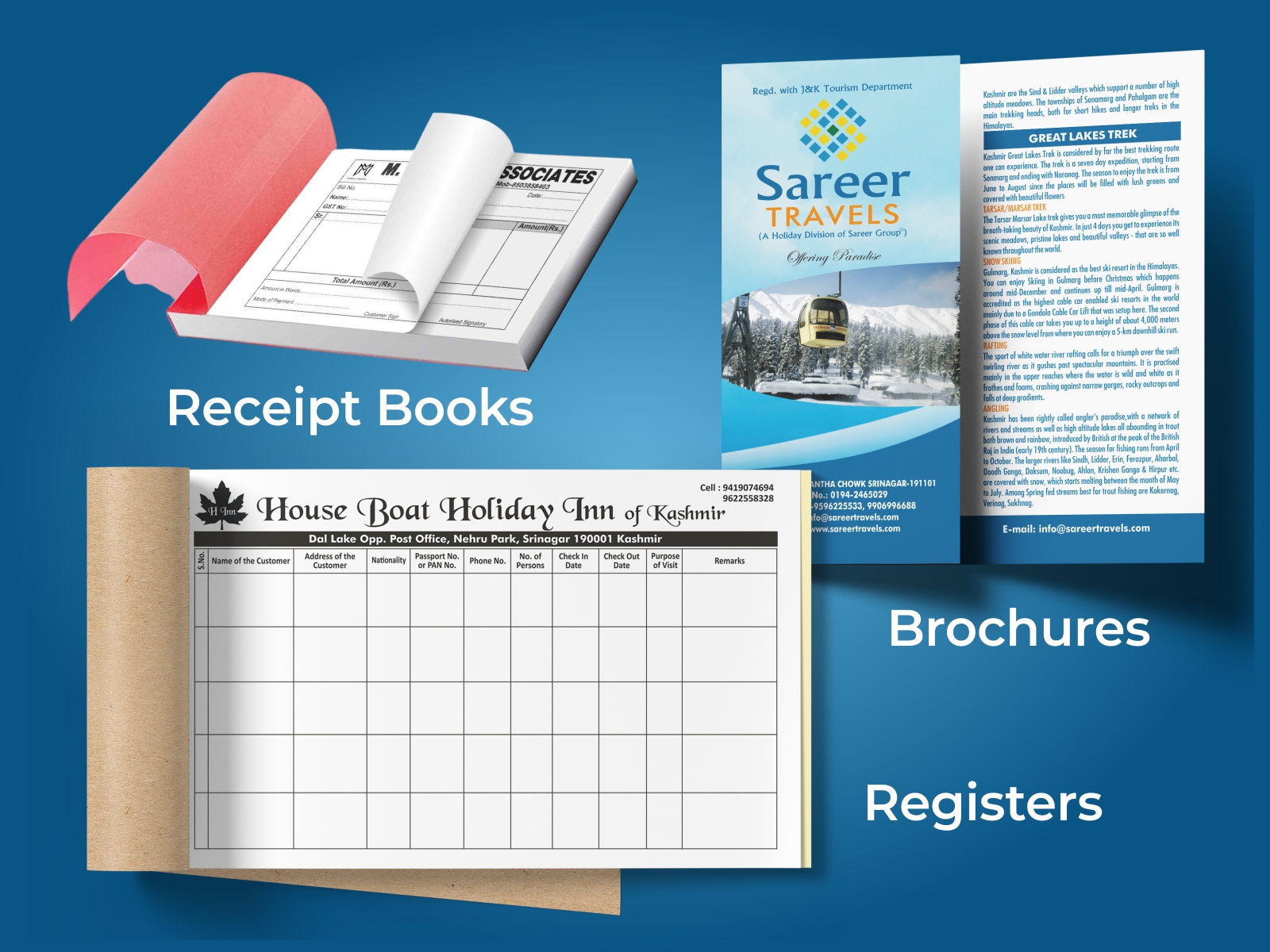 Brochures and Registers