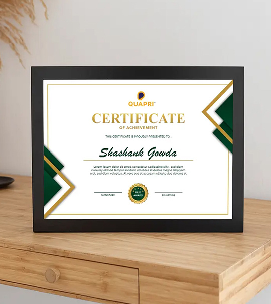 certificate upload